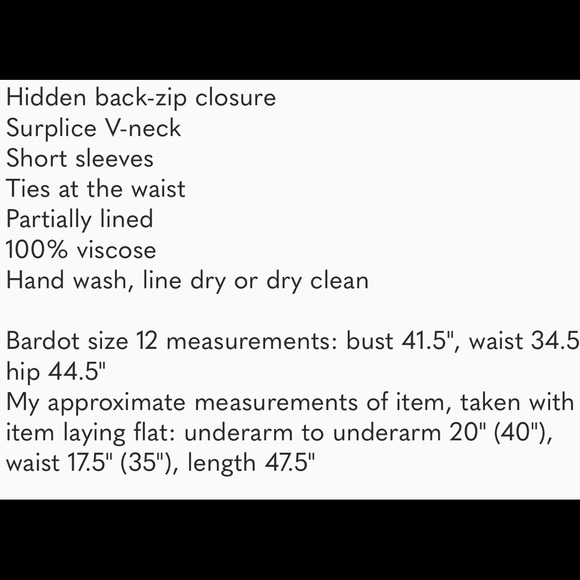 Bardot Fiesta Floral Faux Wrap Midi Dress Size 12 Red Asymmetrical Ruffles NEW - Picture 8 of 12